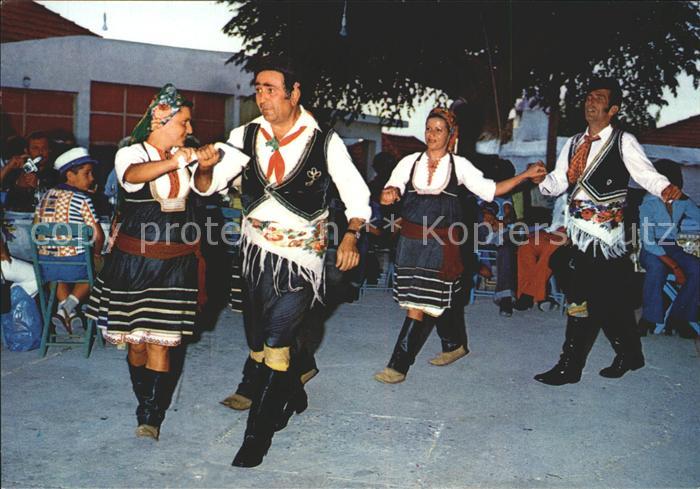 Rhodos Rhodes aegaeis Griechische Folkloregruppe Trachten von Embona