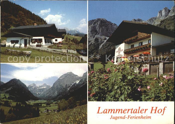 Lungoetz Annaberg Lammertalr Hof Jugend Ferienheim Panorama