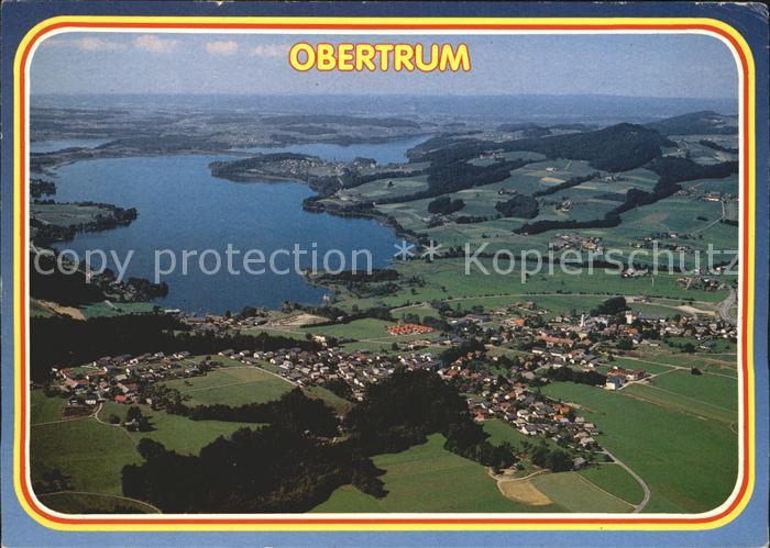 Obertrum See Fliegeraufnahme