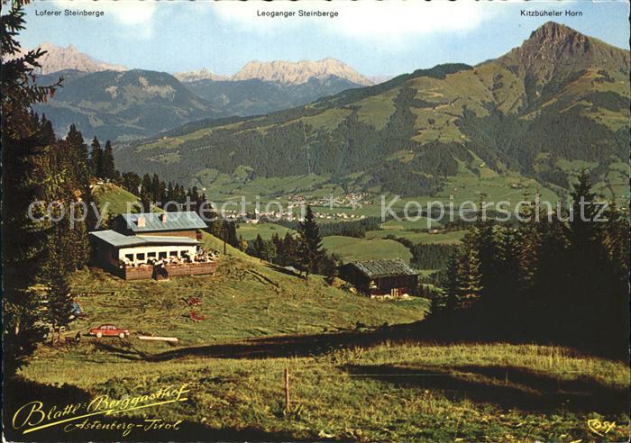 Going Wilden Kaiser Tirol Blattls Berggasthof am Astenberg mit Loferer und Leoga