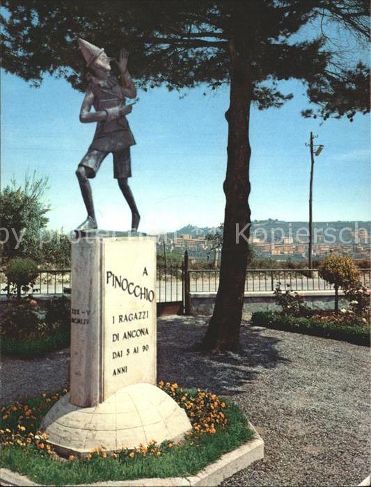 Ancona Marche Munumento a Pinocchio