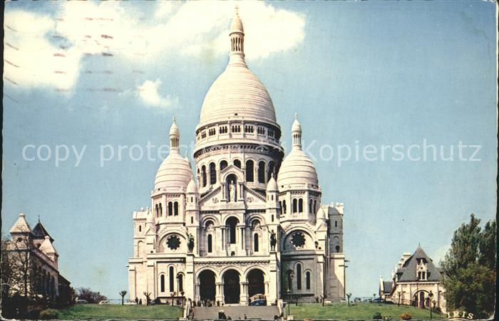 Paris La Basilique du Sacré- Coeur de Montmartre