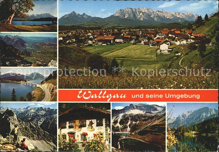 Wallgau Barmsee Sylvensteinsee Lautersee