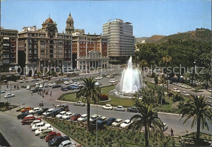 Malaga Andalucia Queipo de Llano- Platz