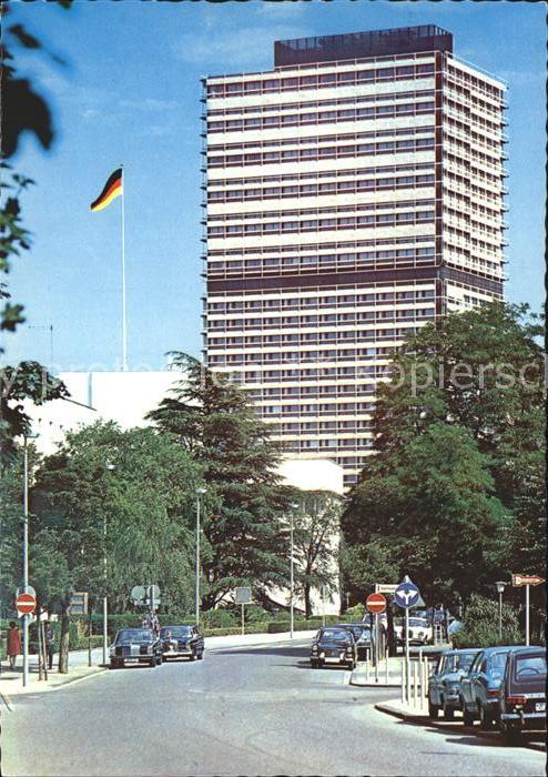 Bonn Rhein Buero- Hochhaus des Bundestages