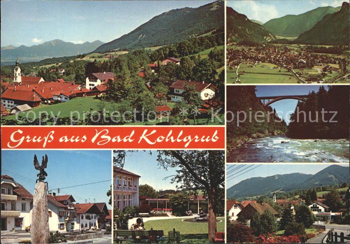 Bad Kohlgrub Stadtansicht Bruecke