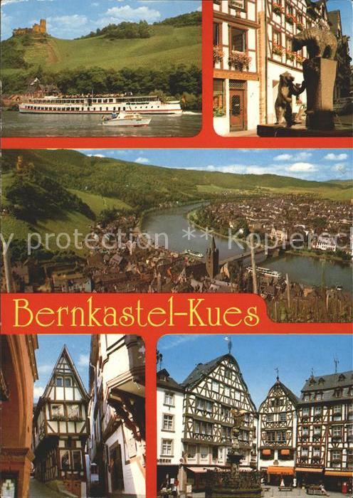 BERNKASTEL-KUES Berncastel Rheinland-Pfalz Stadtansicht