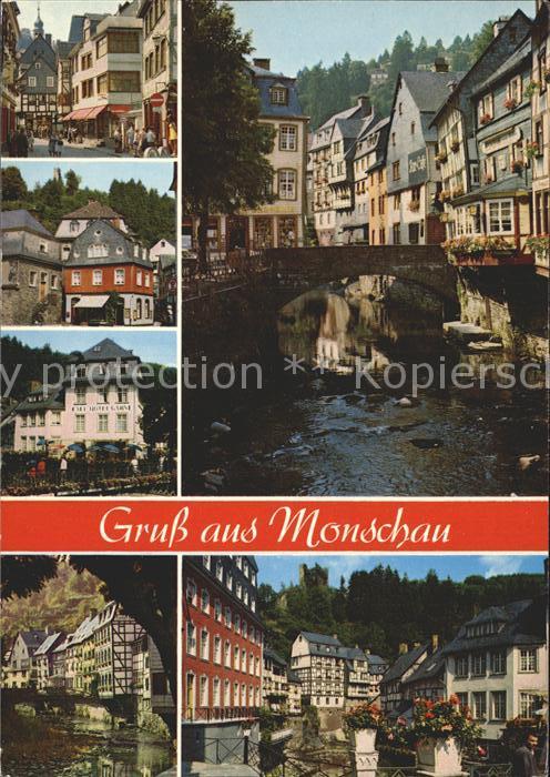 Monschau Montjoie NRW Stadtansichten