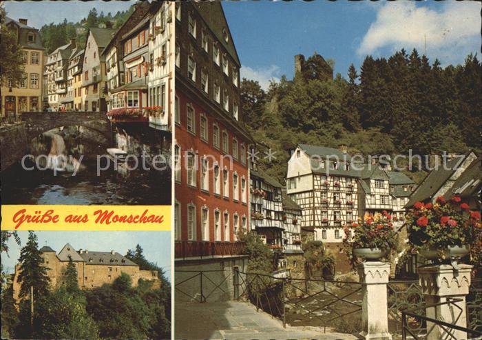 Monschau Montjoie NRW Stadtansichten