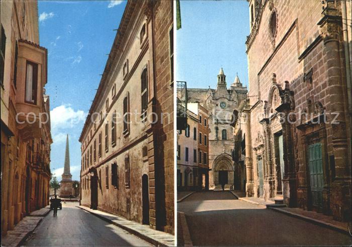 Menorca Calle Mayor del Borne Calle Rosario