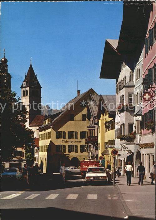 Kitzbuehel Tirol Stadtansicht
