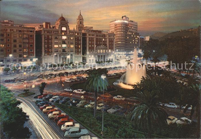 Malaga Andalucia Queipo de Llano Platz