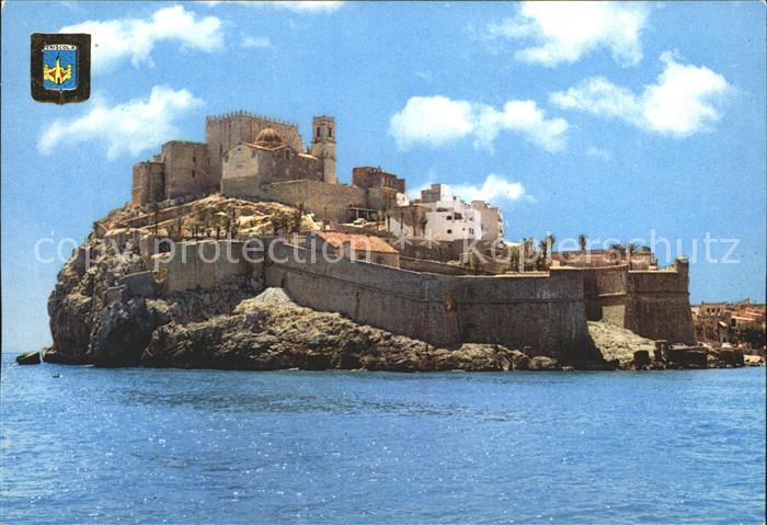 Peniscola Gesamtansicht Altstadt