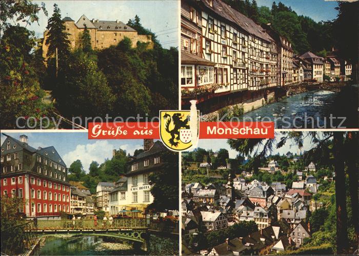 Monschau Montjoie NRW Stadtansichten