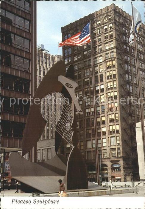 Chicago Illinois Picasso Sculpture