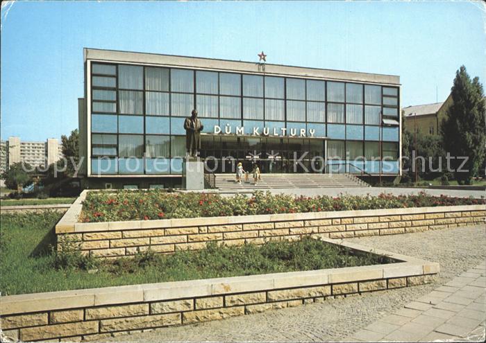 Kremsier Kromeriz Czechia Klement Gottwald Denkmal Kulturheim