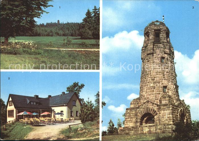 Netzschkau Gaststaette auf dem Kuhberg Aussichtsturm