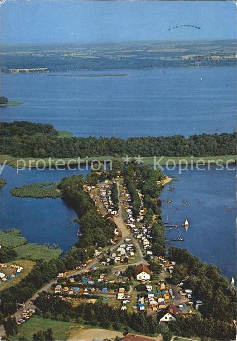Ploen See Fliegeraufnahme Campingplatz