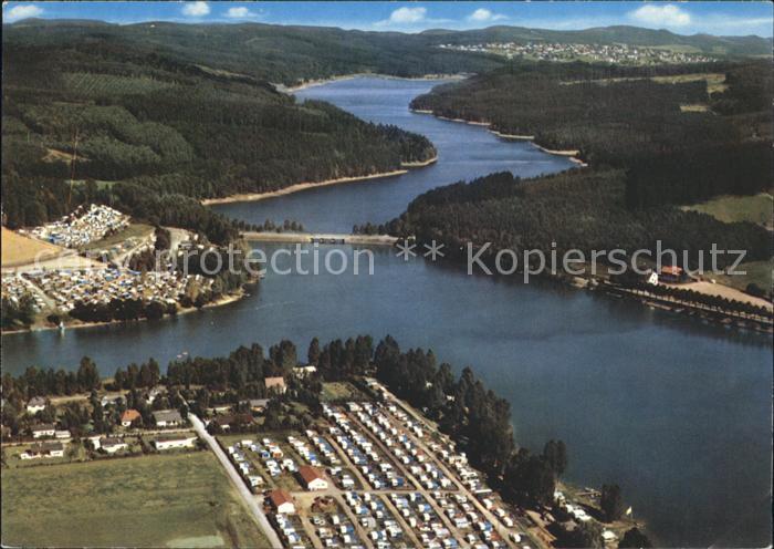 Sorpesee Sauerland Fliegeraufnahme