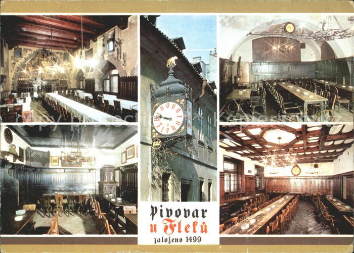 Praha Prahy Prague Pivovar u Flekue