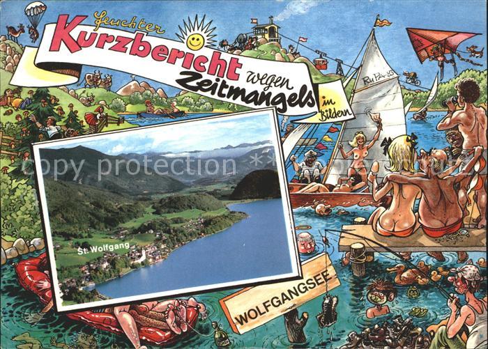 Wolfgangsee Fliegeraufnahme