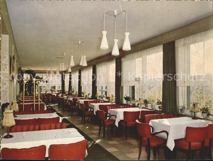 Vlotho Bad Schenkelteich Speisesaal