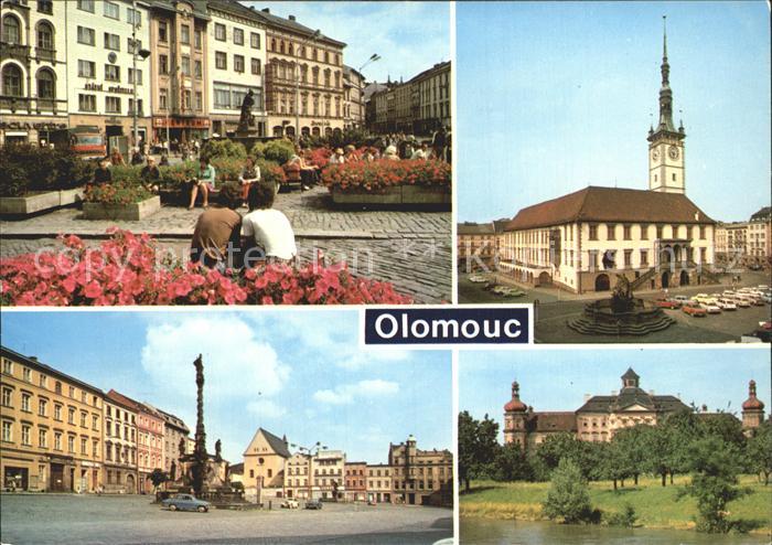 Olomouc Marktplatz Kirche Schloss