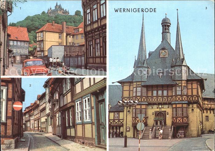 Wernigerode Harz Feudalmuseum Schloss Rathaus Kochstrasse