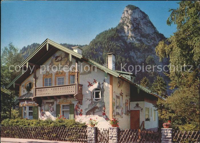 OBERAMMERGAU Bayern Rotkaeppchen- Haus Kofel