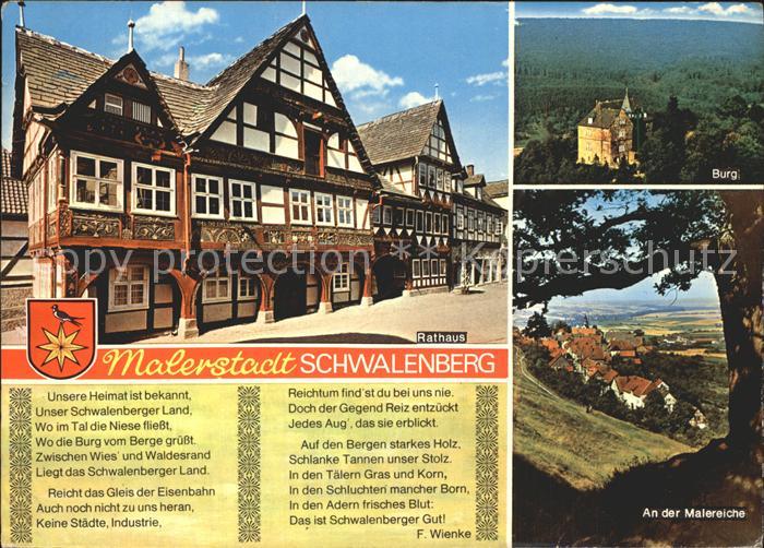 Schwalenberg Malereiche Burg Rathaus