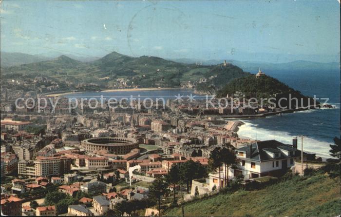 San Sebastian  Pais Vasco ES Vista dede el Monte Ulia