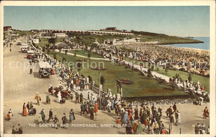 Barry Gardesn and Promenade Strand