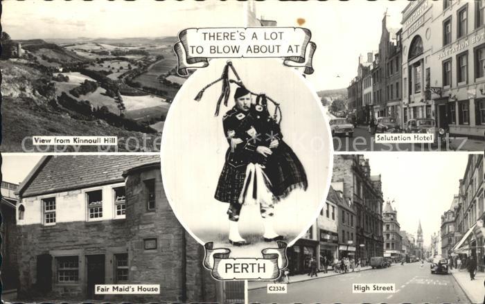 Perth Kinross Salutation-Hotel Kinnoull-Hill High-Street