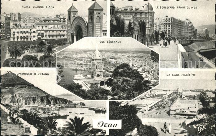 Oran Algerie Hafen Place Jeanne D`Arc