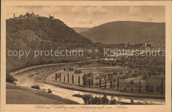 Dilsberg mit Neckarsteinach