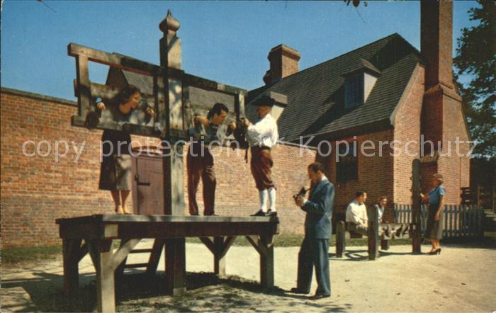Williamsburg Virginia Public Gaol