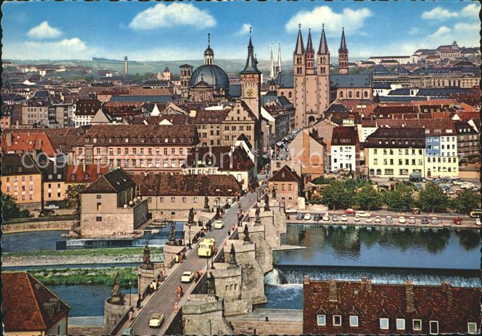 WueRZBURG Bayern Brueckenpartie