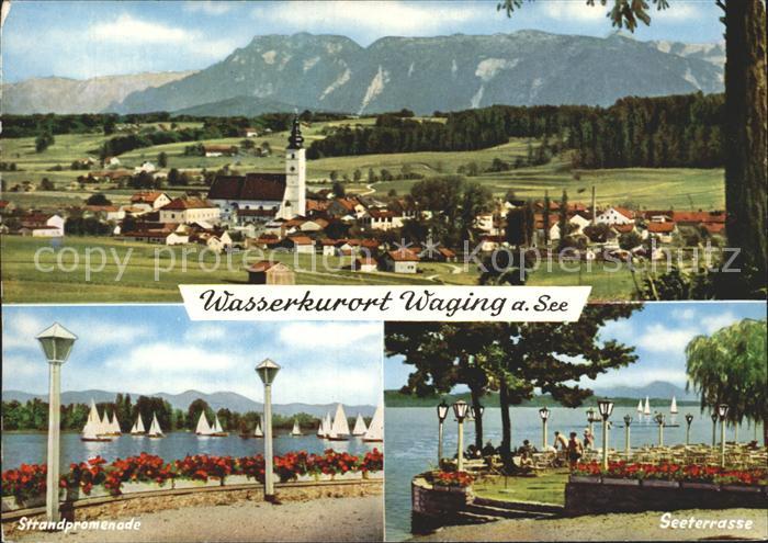 Waging See Seeterrasse Strandpromenade