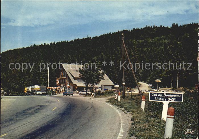 Bonhomme Haut Rhin Elsass Le La Col du Bonhomme