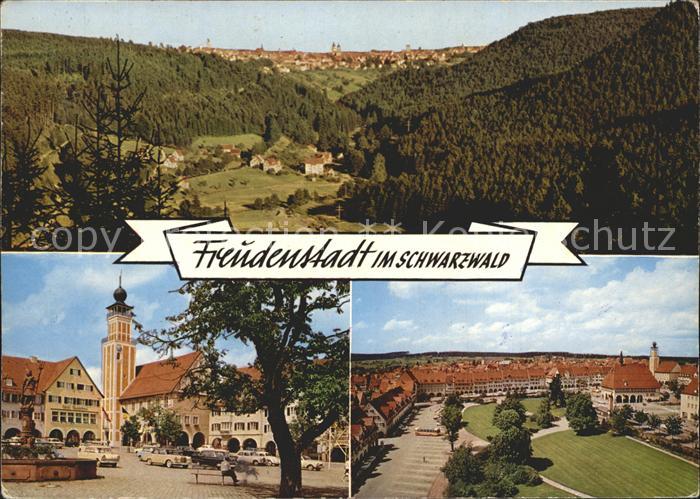 FREUDENSTADT BW Marktplatz Rathaus