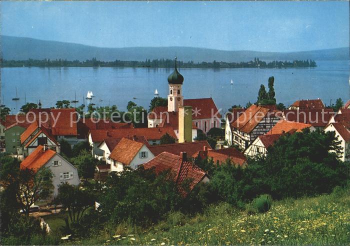 Allensbach Bodensee mit Insel Reichenau