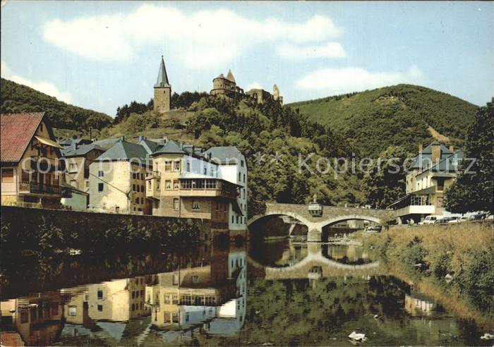Vianden Chateau et Pont de L Our