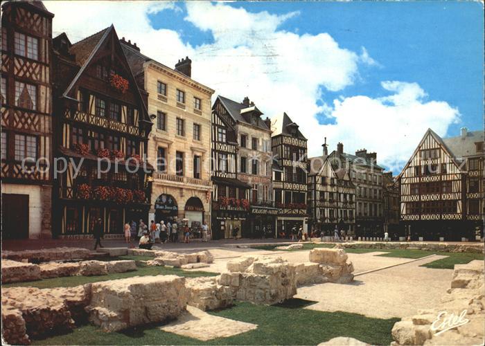 Rouen Saint Sauveur Marktplatz