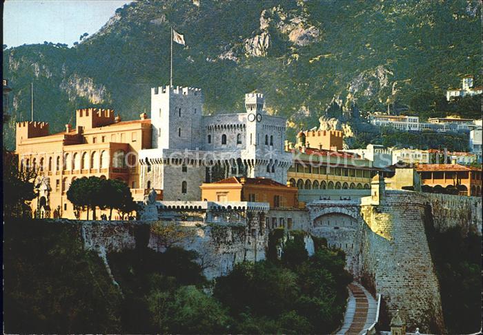 Monaco Palais Princier et ses remparts
