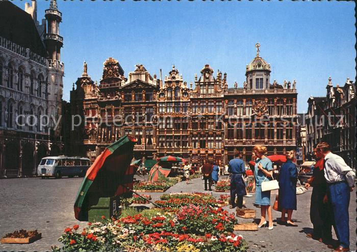 Bruxelles Bruessel Grote Markt