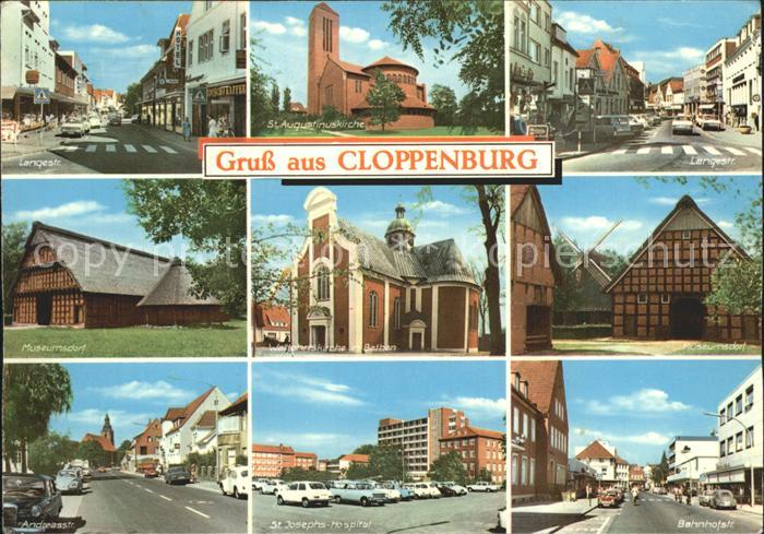 Cloppenburg Langestrasse Museumsdorf Kirchen