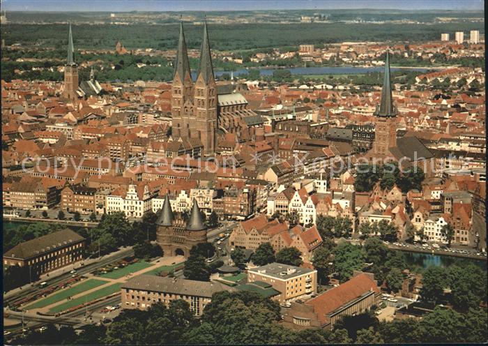 LueBECK  CITY Fliegeraufnahme