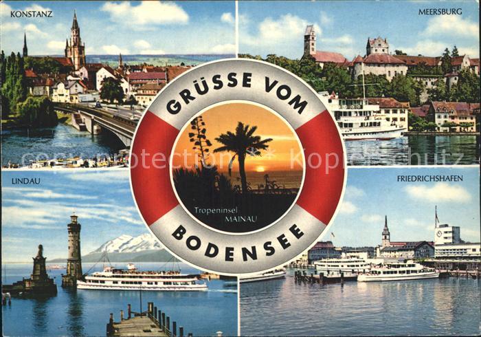 Konstanz Bodensee Meersburg Friedrichshafen Lindau