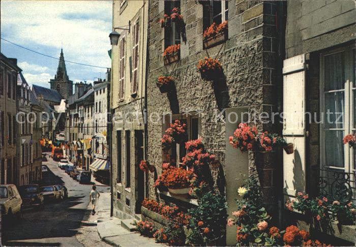 Granville Manche Rue Notre Dame et Eglise