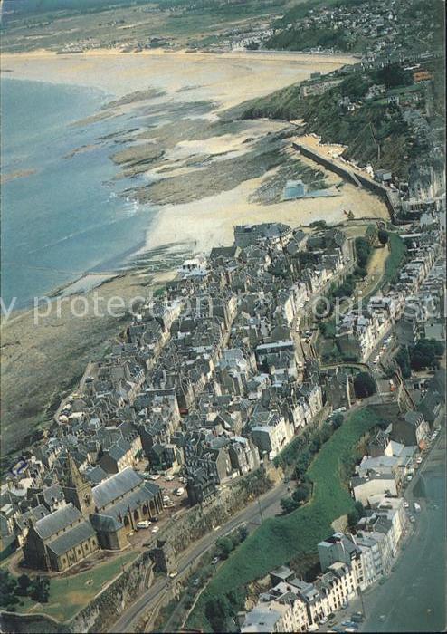 Granville Manche Fliegeraufnahme